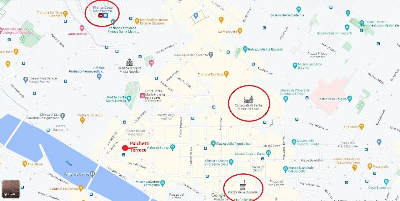 Nel Cuore Di Firenze - Palchetti Terrace İtalya